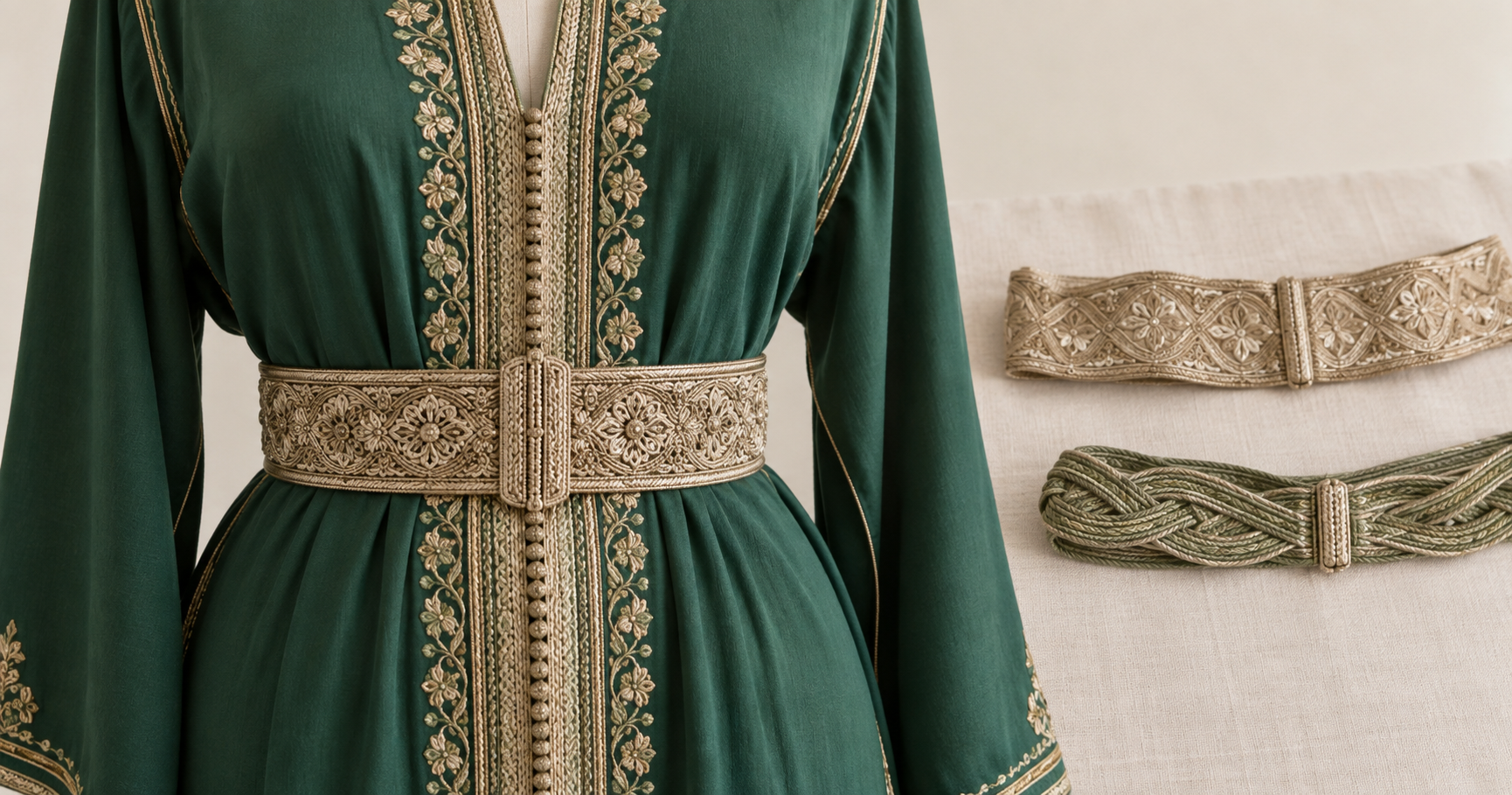 The Moroccan Caftan Belt: Fit, Placement and Comfort