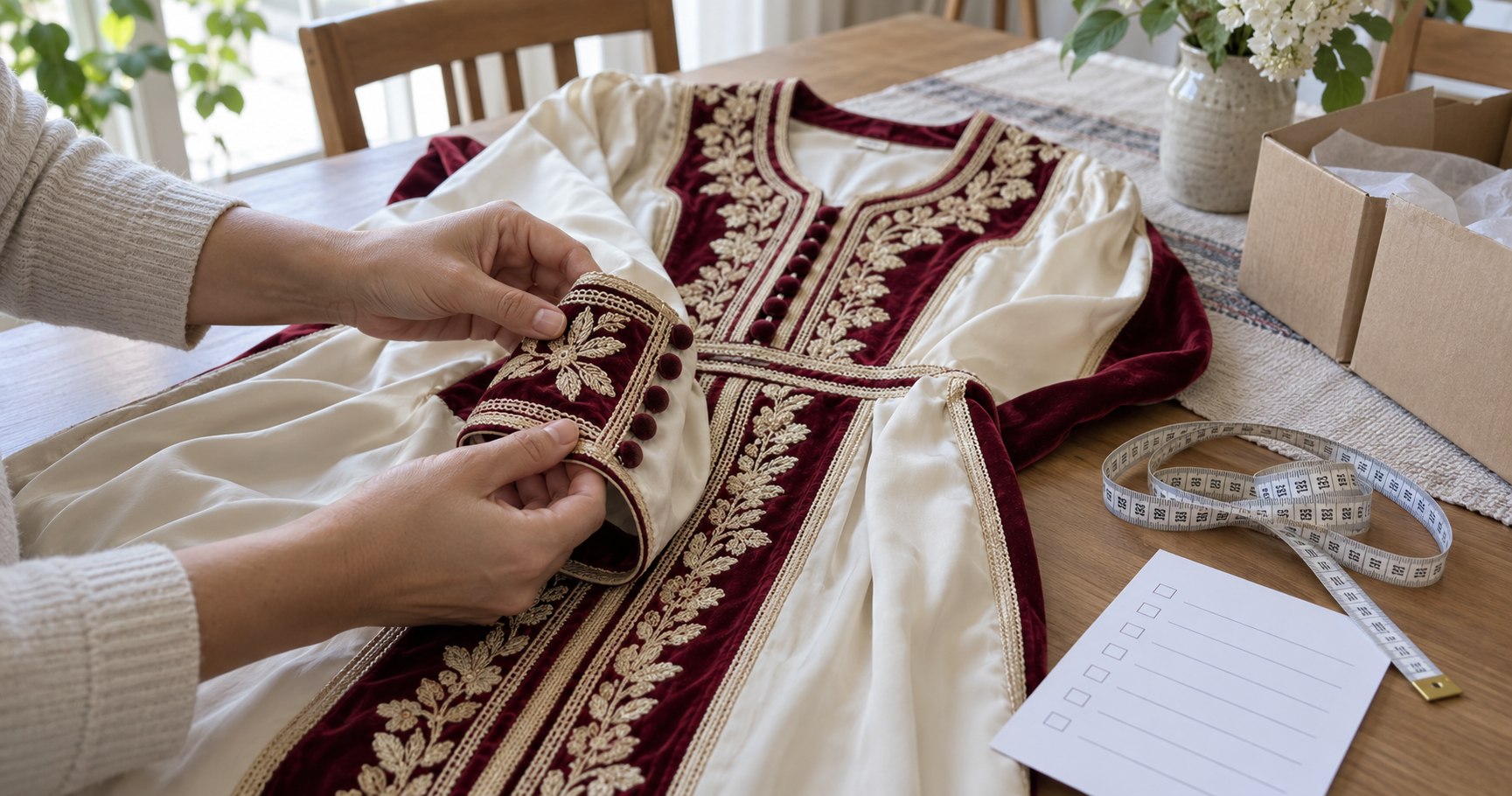 How to Inspect a Caftan When It Arrives